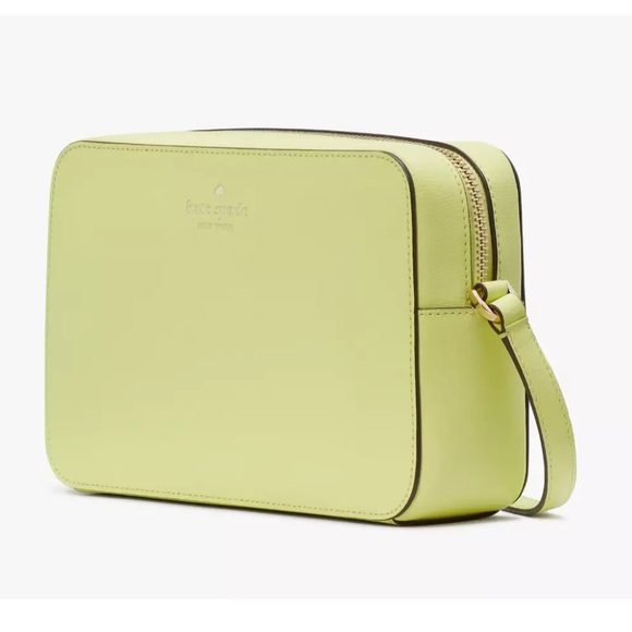 New Kate Spade Harper Crossbody bag Leather Bosc Pear - Picture 3 of 5